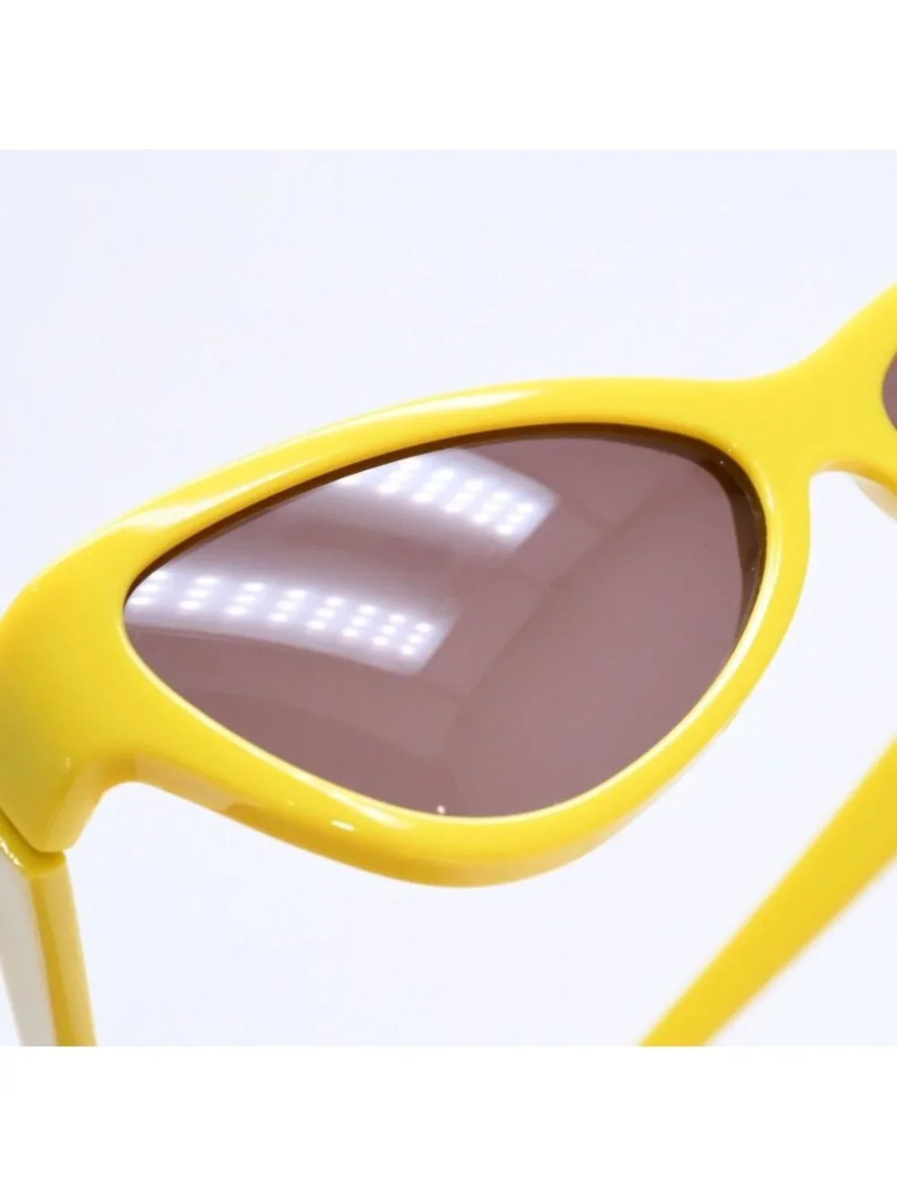 Miu Miu Sunglasses Eyewear Cat Eye Yellow Brown